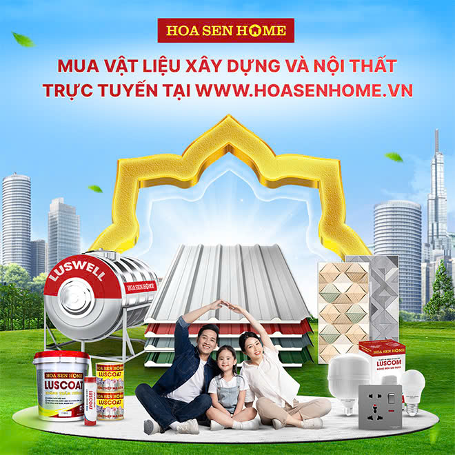Banner TMDT Hoa Sen Home