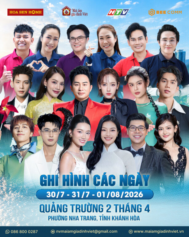 Dàn nghệ sĩ đồng hành cùng chương trình Mái ấm gia đình Việt tại Khánh Hòa